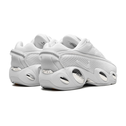Sleek White Lightweight Sport Sneakers