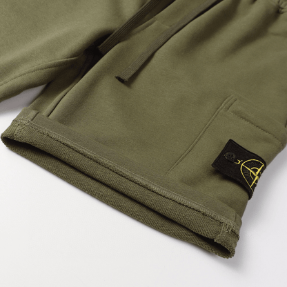 Stone Monogram Shorts
