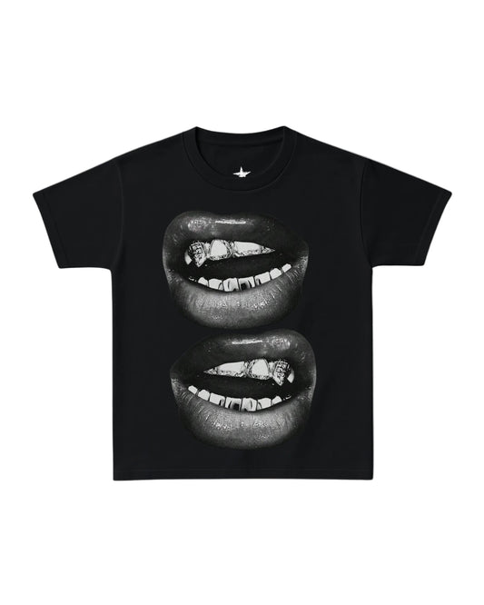 Double Kiss - Baby Tee