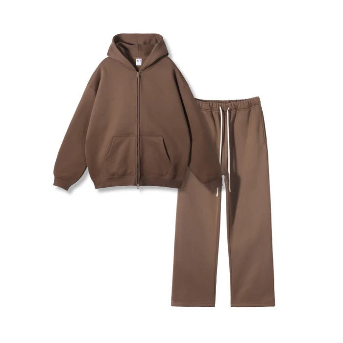 "Belleza-Basic Zip Tracksuit